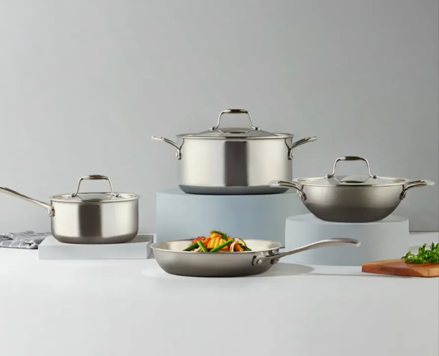 Tri-Ply Stainless Steel Cookware
