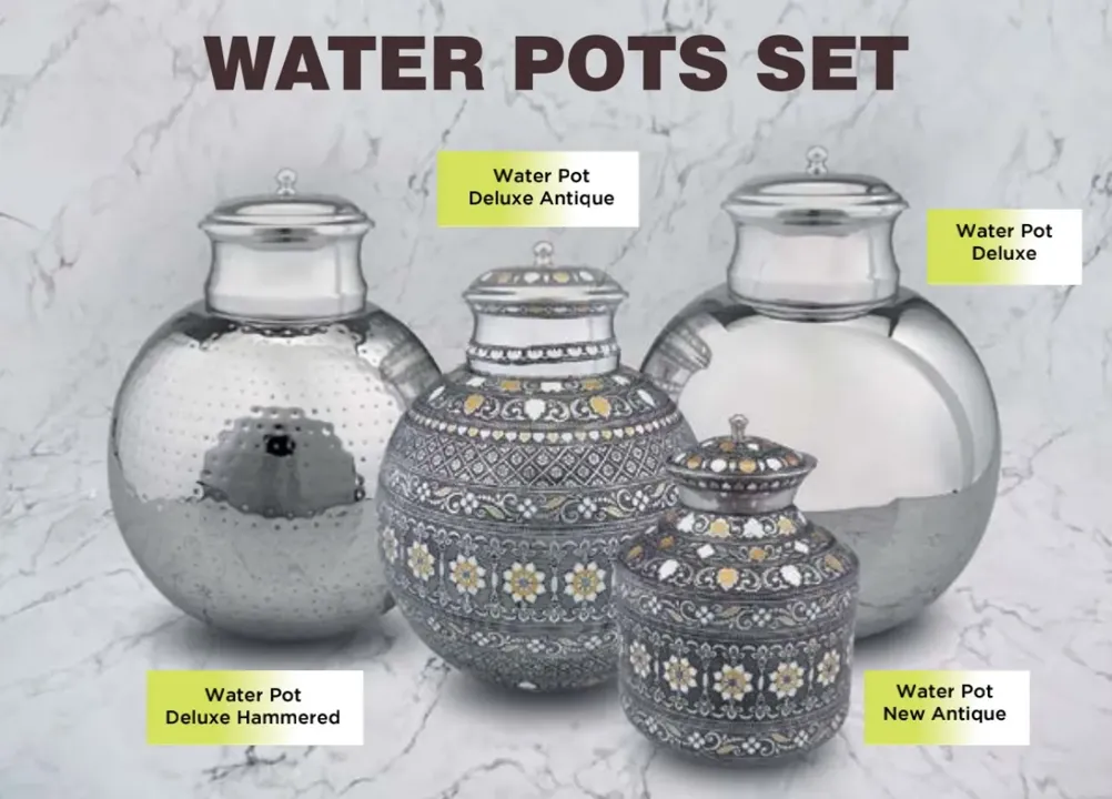 Stainless Steel Water Pots Set