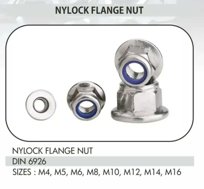 Nylock Flange Nut