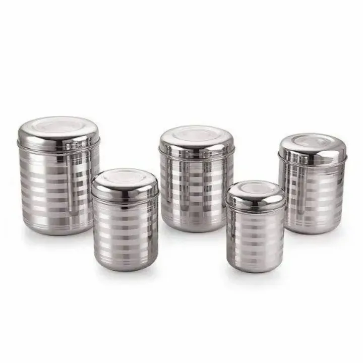 Silver Storage Containers