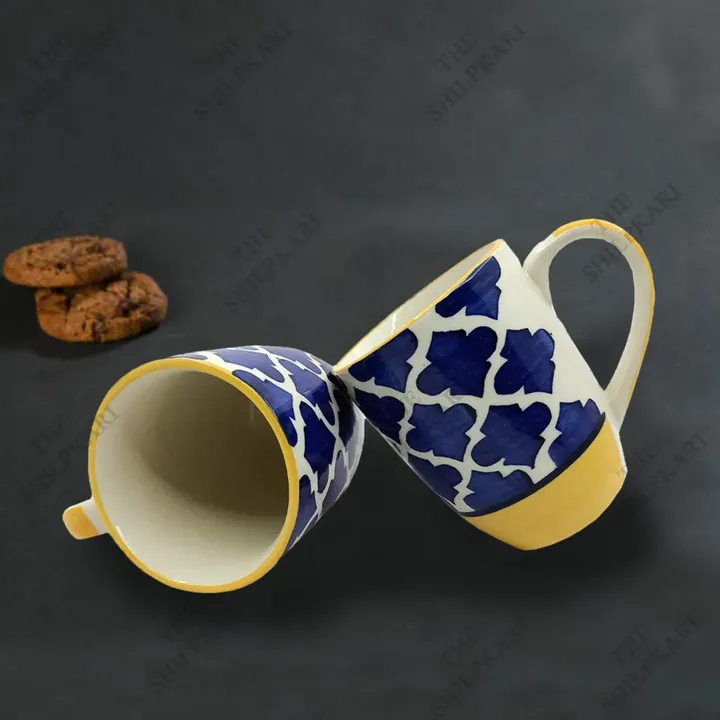 Yellow Blue Coffee/Tea Cup