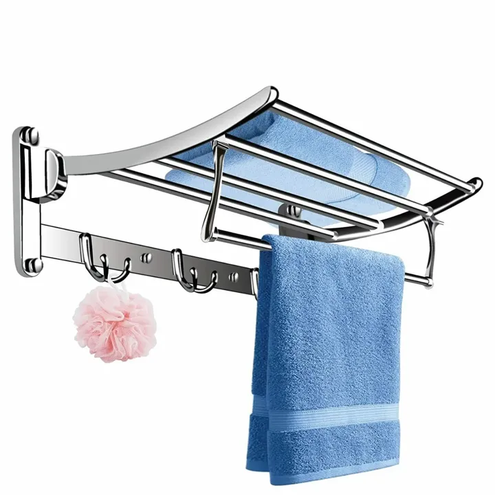 Folding Round Towel Rack