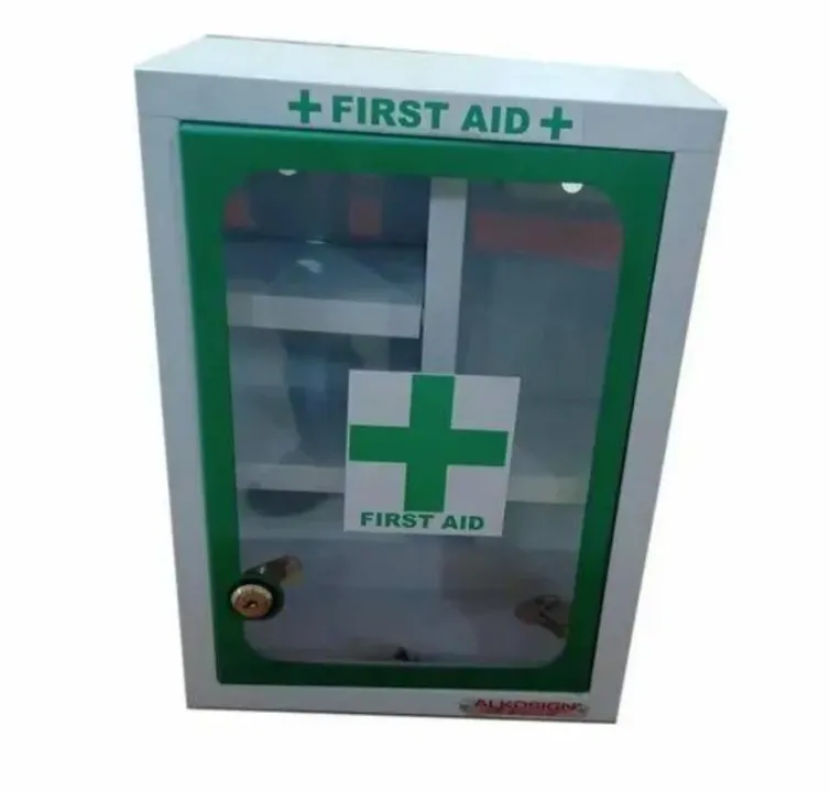 First Aid Metal Box Wall Mounted With Handle