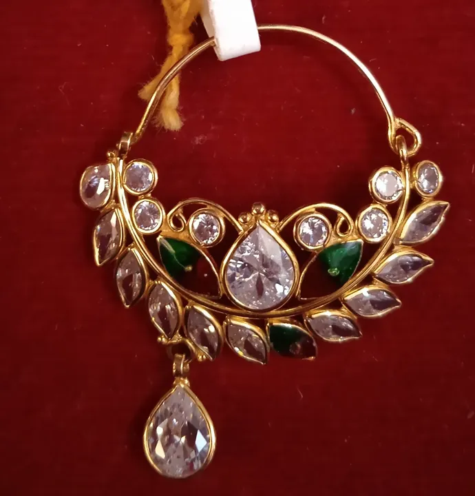 Gold Nath jewellery