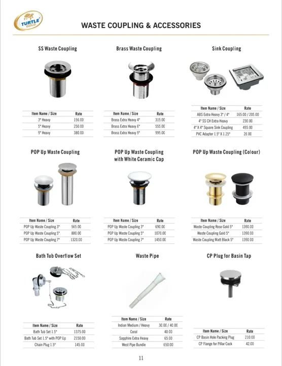 Waste Coupling & Accessories