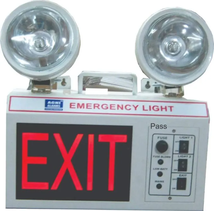 emergency exit light