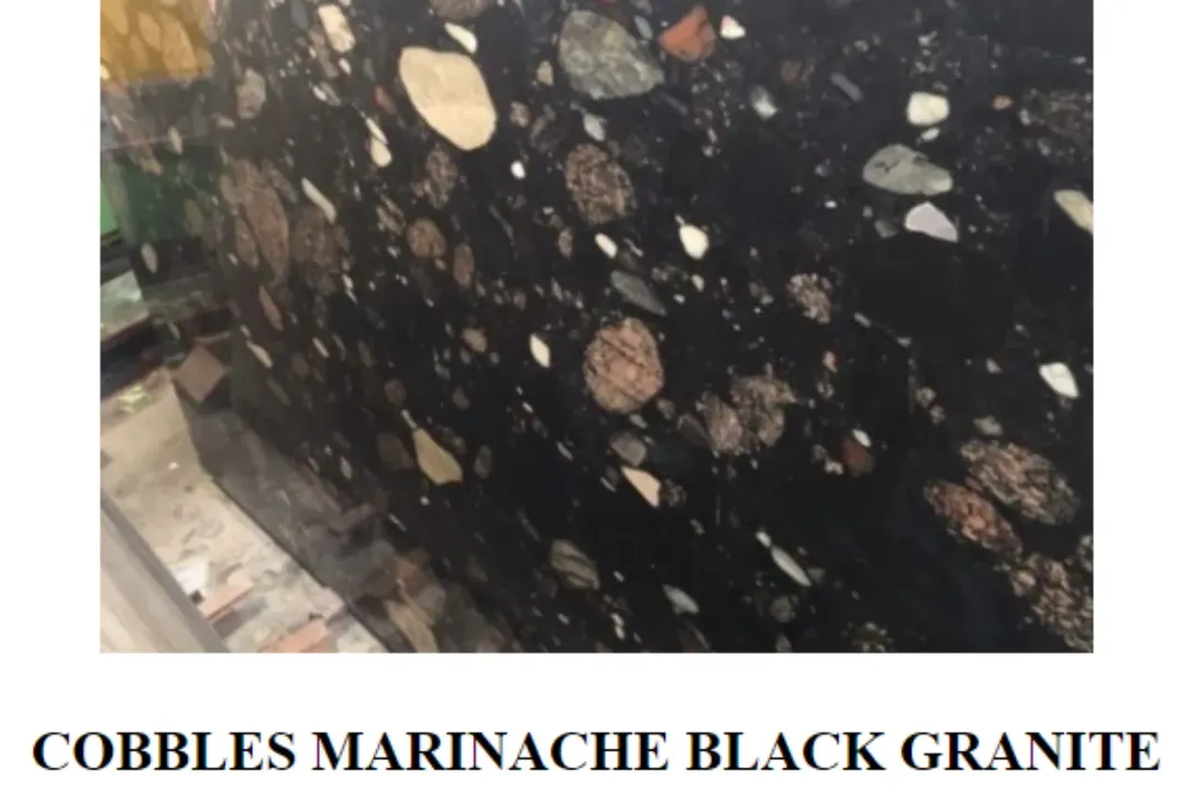Cobbles Marinache Black Granite