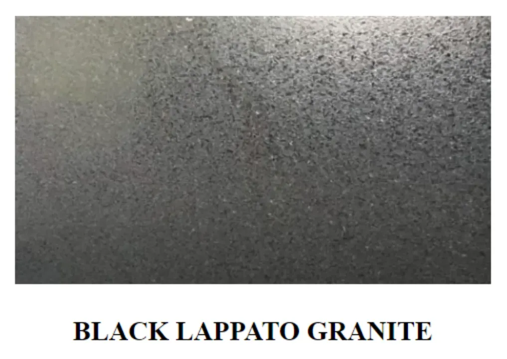 Black Lappato Granite