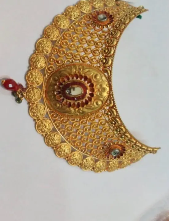 Gold Chokar Necklace