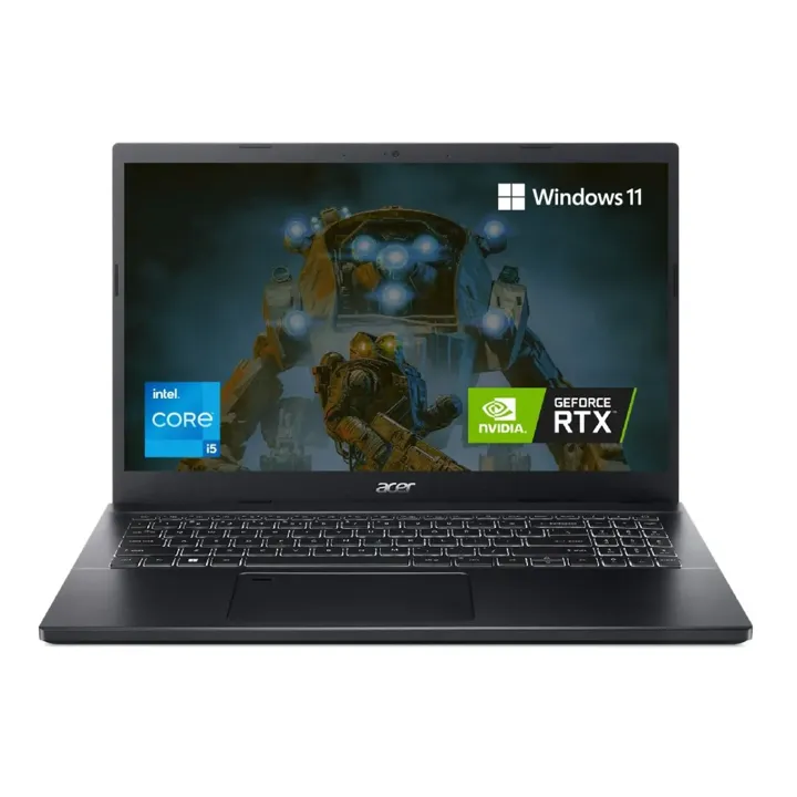 Acer Aspire 7 Gaming 12th Gen Intel Core i5-(12 cores) (8 GB/512 GB SSD/Windows 11 Home/4 GB Graphics/NVIDIA GeForce RTX 3050) A715-51G/ Gaming Laptop