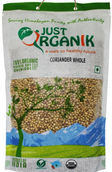 organic whole coriander seed