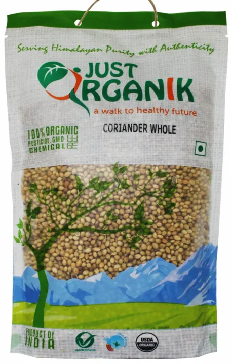 organic whole coriander seed