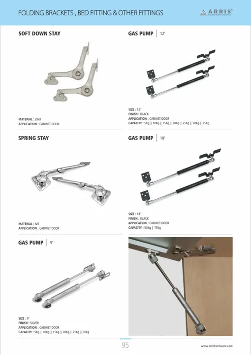 Folding Bracket, Bed Fitting & Other Fittings
