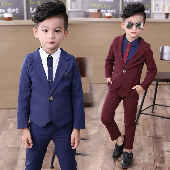 Boy Kids Coat Suit