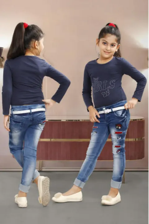 Girls Kids Jeans