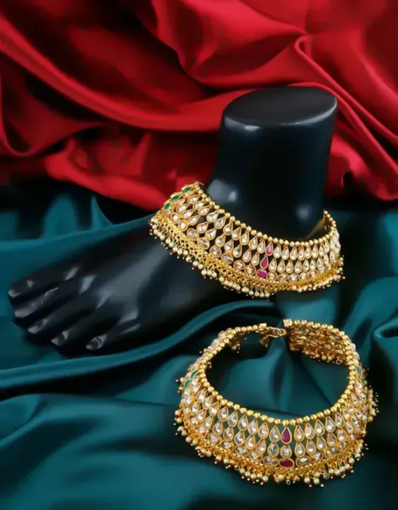 Diamond Gold Anklets