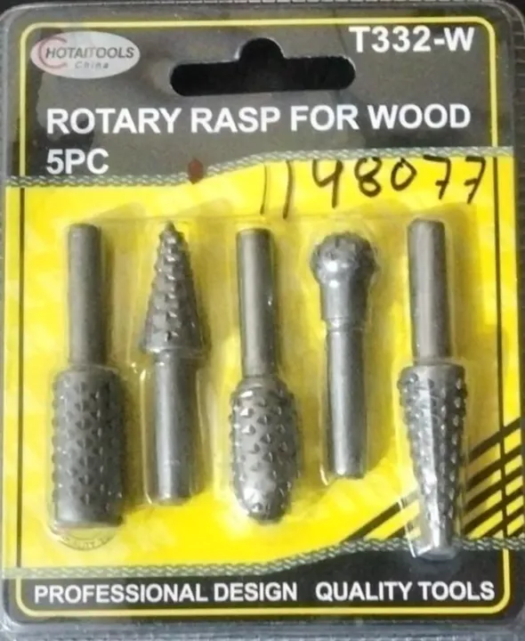 Rotary Rasp For Wood 5PC