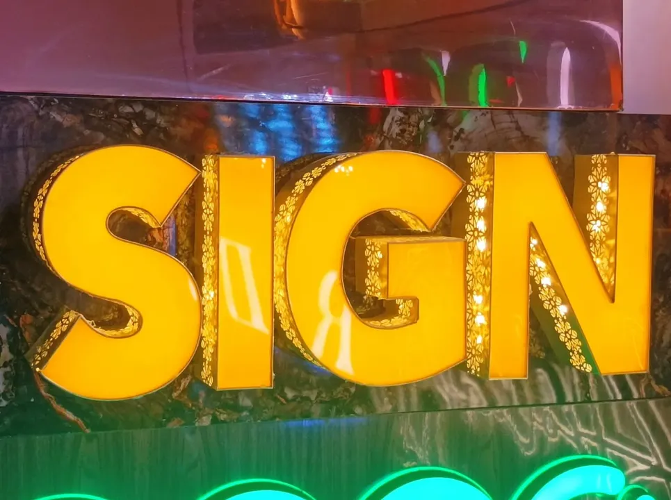 3D Letter Led Signages