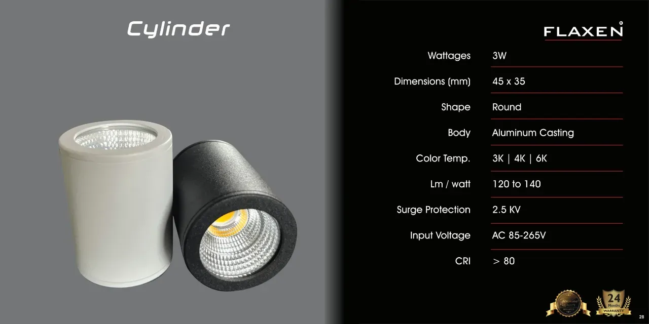 Cylinder Lights