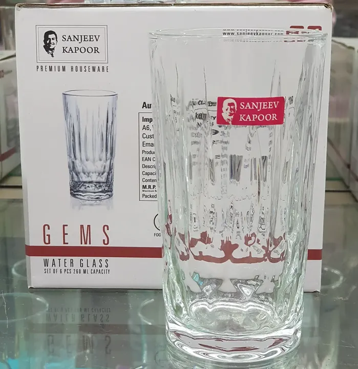 Sanjeev kapoor Gems water glass set of 6 pcs
