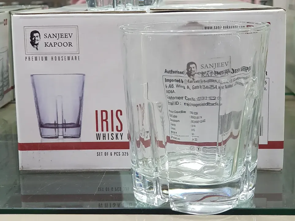 Sanjeev kapoor Iris glass set of 6 pcs