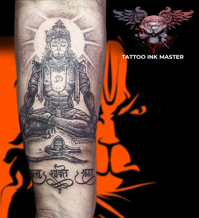 Lord Hanuman Tattoo