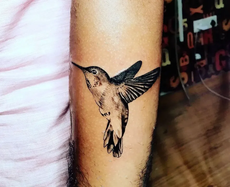 Humming Bird Tattoo