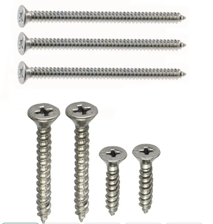 Aluminium section screw