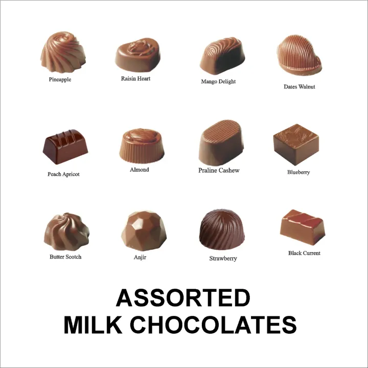 Assorted chocolate 250gms