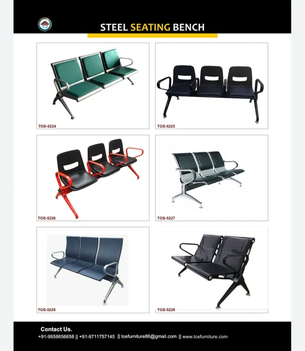 Steel Seating Bench