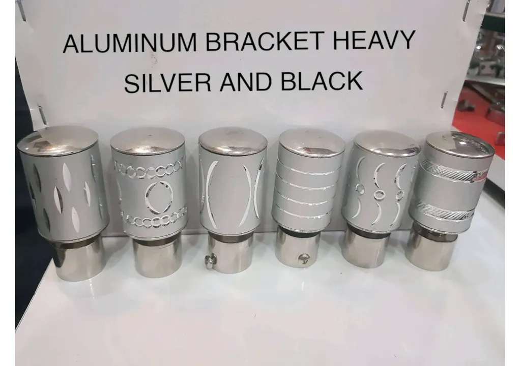 Aluminum Bracket Heavy Silver And Black