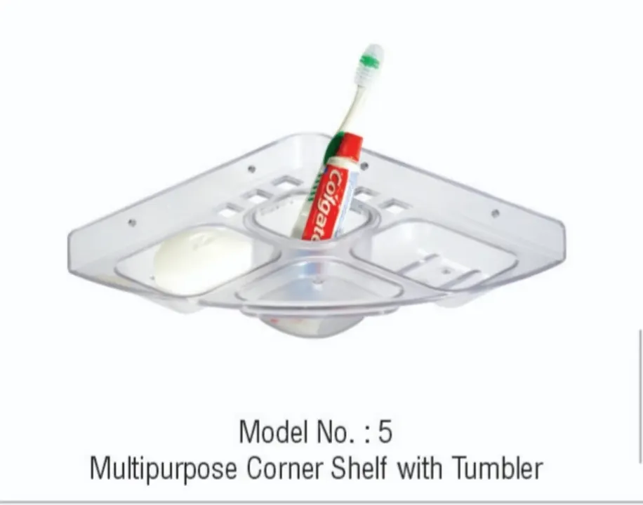 Model No. : 5 Multipurpose Corner Shelf with Tumbler