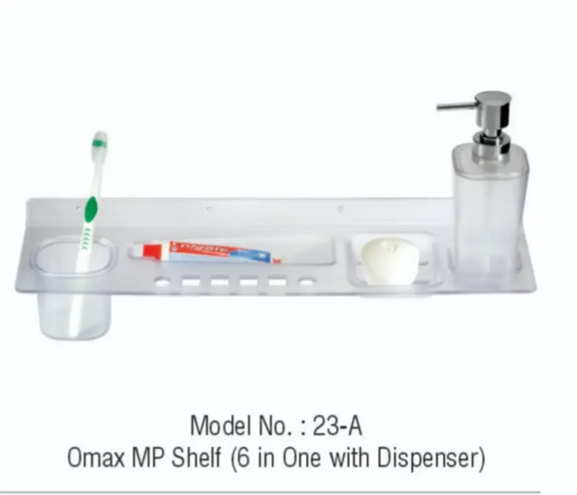 Model No.: 23-A Omax MP Shelf (6 in One with Dispenser)