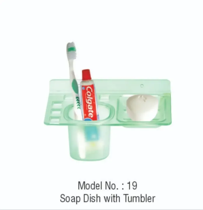 Model No.: 19 Soap Dish with Tumbler