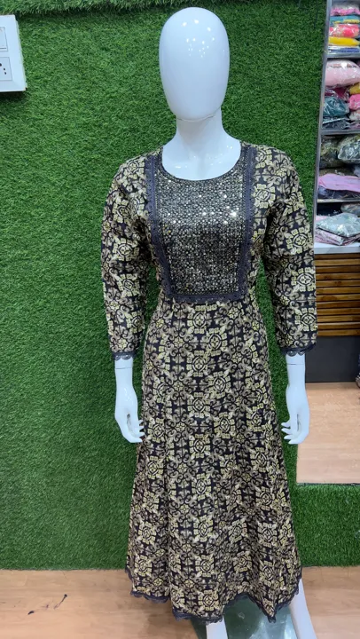 Cotton mix frock