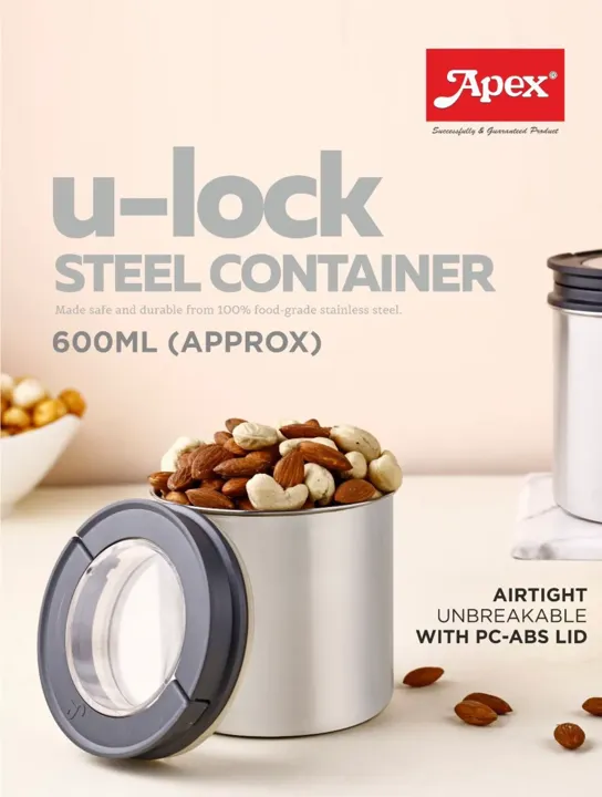U-Lock Steel Container
