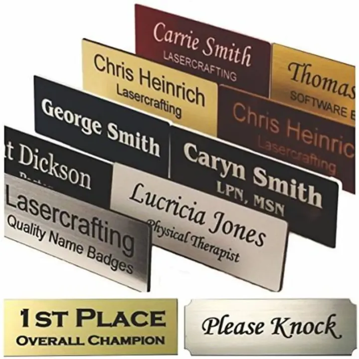 SS Name Plate