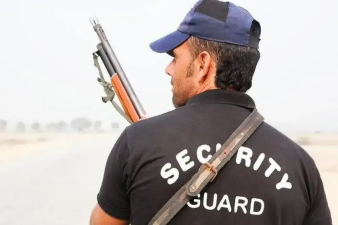 Security Gunman