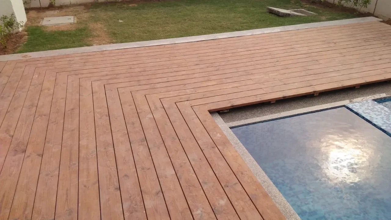 Outdoor Wood Decking