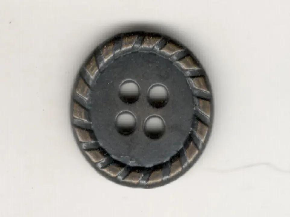 Metal Hole Button