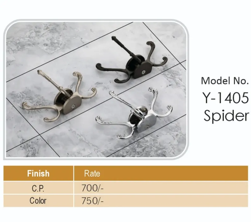 Model No. Y - 1405 Spider