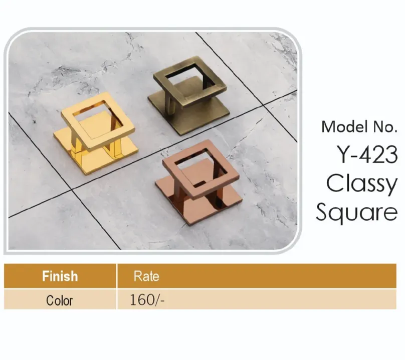 Model No. Y - 423 Classy Square